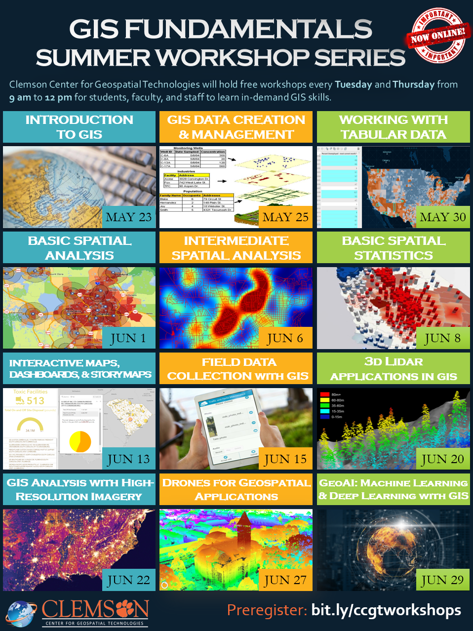 Free online GIS summer Clemson Libraries Free online GIS summer Clemson Libraries