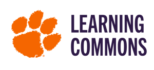 logo, learning commons
